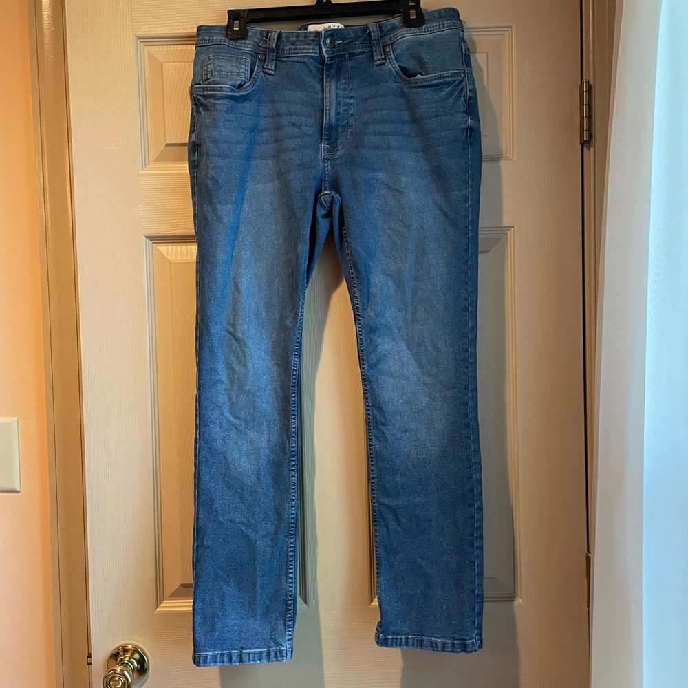 Artful Rebel Men’s Blue Denim Jeans,‎ Size 34 W 30 L